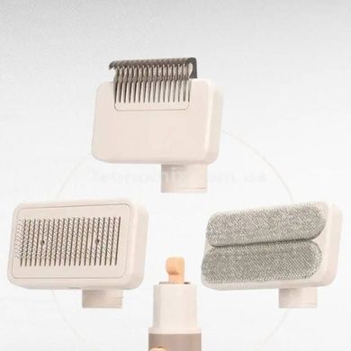 Щетка 3в1 для вычесывая собак и кошек Pet hair brush removal 105