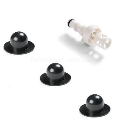 Бассейн надувной Краб 183х56см 880л Intex 26100 NP Easy Set Красный