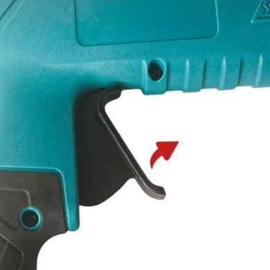 Клеєвий пістолет гарячий акумуляторний +2 АКБ 21V Li-ion Battery Glue Gun Синій