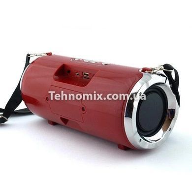 Беспроводная портативная колонка Bluetooth RED RX-1829 Golon Красная