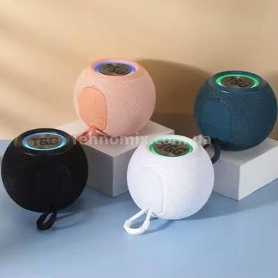 Колонка Bluetooth шар c функцией speakerphone с радио TG337 Синяя