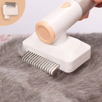 Щетка 3в1 для вычесывая собак и кошек Pet hair brush removal 105