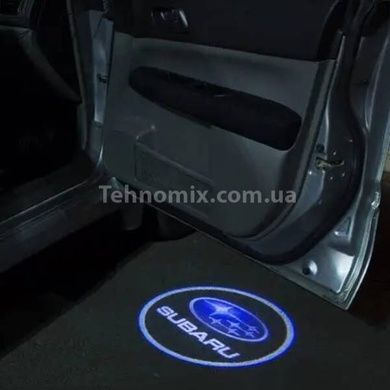 Лазерная подсветка/проекция в дверь автомобиля Subaru