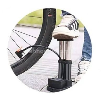 Насос портативний ножний Air pump Чорний