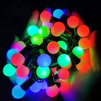 Гирлянда линейная внутренняя Шарики 10M 510LED USB AND 93-5 Черный провод, мультиколор