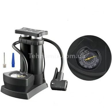 Насос портативний ножний Air pump Чорний