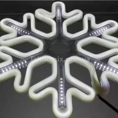 Сніжинка LED 60см C-01 Теплий жовтий