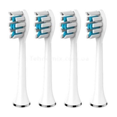 Насадки для ультразвуковой зубной щетки Medica+ PROBRUSH 9.0 комплект 4шт Белые 50111
