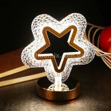 Светильник настольный декоративный Crystal Diamond Золото