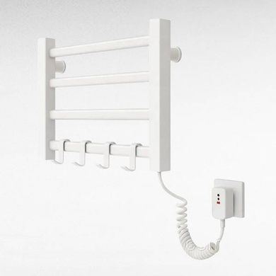 Рушник-сушитель металевий настінний 550х300х90мм 220V, 80W, 55&deg;CGN-7401-W Білий
