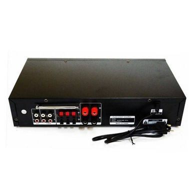Підсилювач звуку UKC AMP AV 121 BT з караоке та Bluetooth | Стереопідсилювач з пультом
