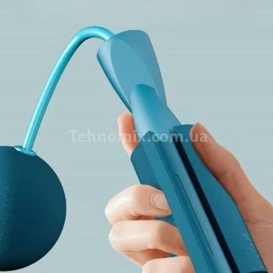 Скакалка з кулями обтяжувачами Синя