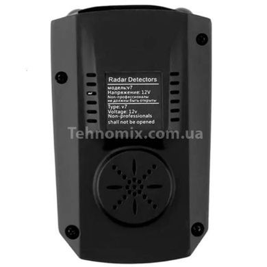 Радар -детектор v7 360 градусов Красный
