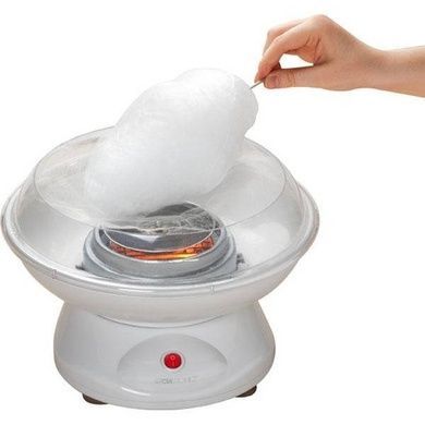 Аппарат для сладкой ваты Cotton Candy Maker + палочки в подарок Белый