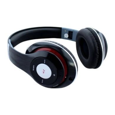 Наушники аккумуляторные беспроводные акустические Bluetooth TM010 Черные