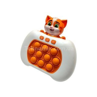 Іграшка антистрес Pop it PRO Лисеня Помаранчевий