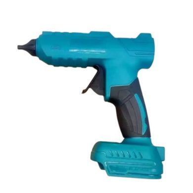 Клеєвий пістолет гарячий акумуляторний +2 АКБ 21V Li-ion Battery Glue Gun Синій