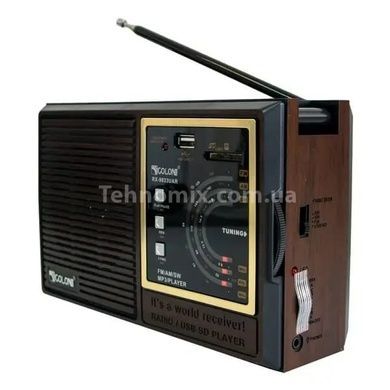 Радіоприймач акумуляторний Golon RX-9933UAR, USB, SD програвач