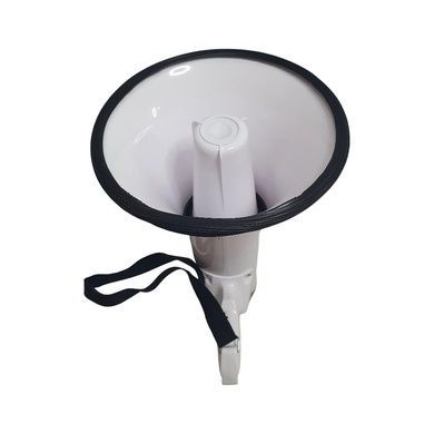 Гучномовець (рупор) Мегафон MEGAFONE Білий з червоним