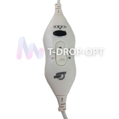 Простирадло електрична з сумкою Electric Blanket 150х120см (кольорові смуги)