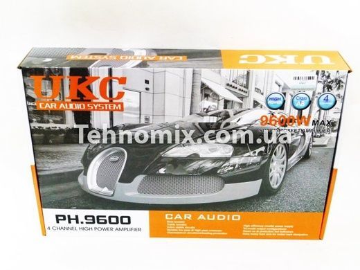 Автомобильный усилитель звука UKC PH-9600 4-х канальный