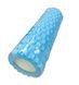Ролик массажный для йоги, фитнеса (спины и ног) OSPORT (30*9 см) Голубой