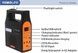 Фонарь на солнечной батарее LM-3601 MP3/Bluetooth/FM Radio/2 лампы