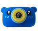Детский фотоаппарат в чехле Мишка Camera Синий