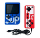 Портативна приставка Retro FC Game Box Sup 400in1 Plus Blue + джойстик