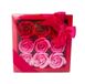 Подарунковий набір з трояндами з мила Soap Flower 9 шт Рожевий