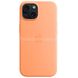Чехол для смартфона Silicone Full Case AAA MagSafe IC for iPhone 15 Orange