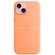 Чехол для смартфона Silicone Full Case AAA MagSafe IC for iPhone 15 Orange
