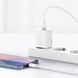 Сетевое зарядное устройство для Baseus Super Si 1C 20W With Simple Wisdom Data Cable Type-C/iP 1m White
