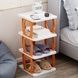Полиця для взуття та речей на 3 яруси Shoe rack Помаранчева