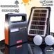 Фонарь на солнечной батарее LM-3601 MP3/Bluetooth/FM Radio/2 лампы