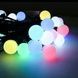 Гирлянда линейная внутренняя Шарики 10M 510LED USB AND 93-5 Черный провод, мультиколор