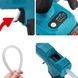 Клеєвий пістолет гарячий акумуляторний +2 АКБ 21V Li-ion Battery Glue Gun Синій