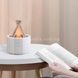 Увлажнитель воздуха в виде костра с имитацией пламени Bonfire Himidifier Белый