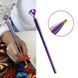 Стилус для алмазной мозаики с фиолетовым бриллиантом STYL082
