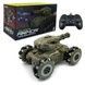 Танк стріляючий з керуванням жестами + пульт д/в Tracked Tank Pank Shooter Зелений