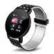 Фитнес часы 119 Plus Серые