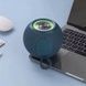 Колонка Bluetooth шар c функцией speakerphone с радио TG337 Синяя