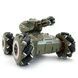 Танк стріляючий з керуванням жестами + пульт д/в Tracked Tank Pank Shooter Зелений