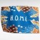 Коврик для дома в прихожую Home Синий 40*60