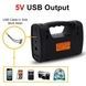 Фонарь Power Bank с солнечной панелью EP-351 + лампочки 3шт
