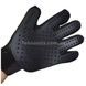 Рукавичка для вичісування шерсті з домашніх тварин PET GLOVES True Touch Чорна
