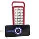 Фонарь переносной 24LED Power bank 3 режима Almina 2606L Красный