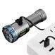 Ліхтар ручний акумуляторний YEMAO YM-F555X 5P35+4LED RED+BLUE Сірий