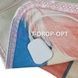 Простирадло електрична з сумкою Electric Blanket 150х120см (кольорові смуги)