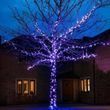 Гирлянда уличная линейная 10м 220V String-Lights 3.3Line100-B Белая с синим светом